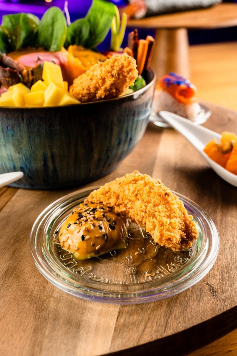 MOJEWA NO-Chicken auf Teller